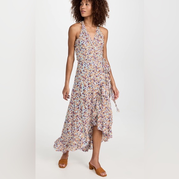 Poupette St Barth Tamara Floral Ruffle Maxi Dress - Picture 5 of 8